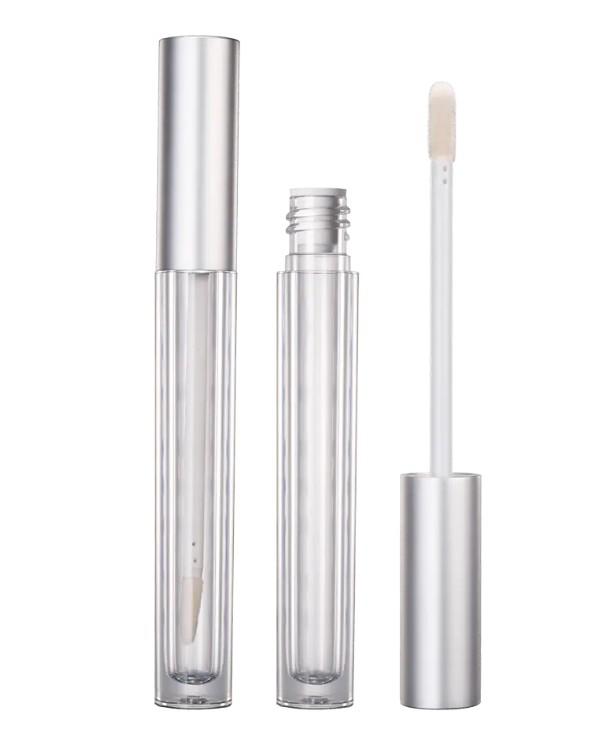 Customizable and Convenient: The Slim Round Lip Gloss Tube for Your Beauty Business