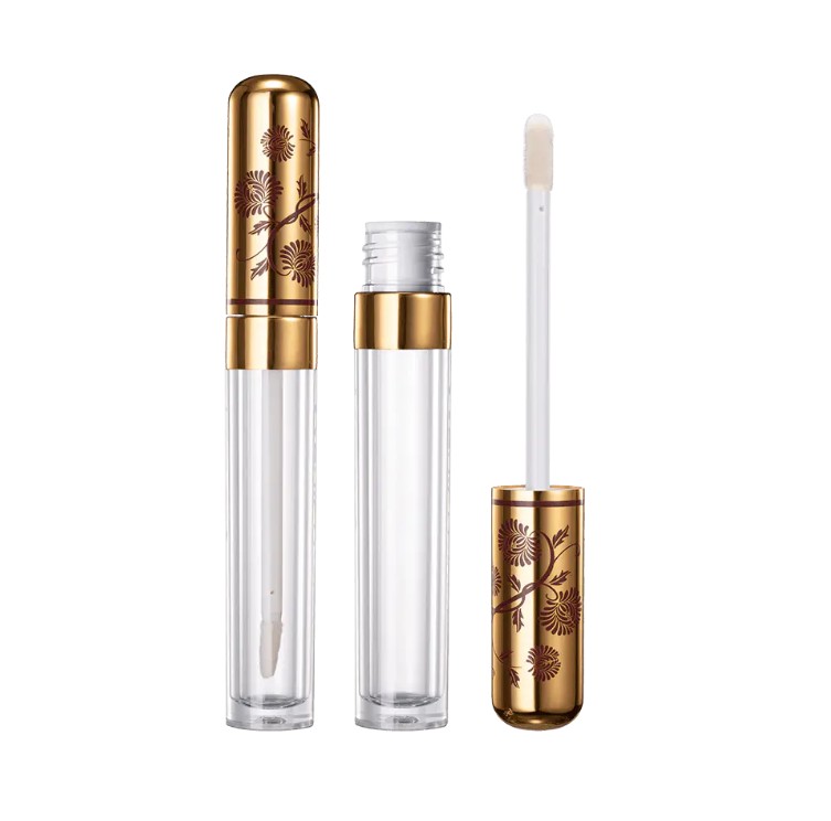 What are the characteristics or advantages of ABS empty lip gloss tubes compared with other materials?